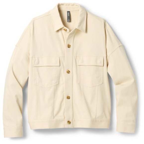 Vuori Jackets & Blazers - Brand New Vuori McKenzie Shirt Jacket $138 Color Natural Medium